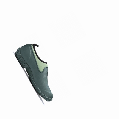 Women's Muck RHS Muckster II Slip On Green | DKVYRF-178